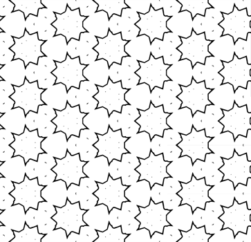 Black seamless abstract pattern. Overlay for background and backdrop. Ornamental design. PNG graphic illustration with transparent background.