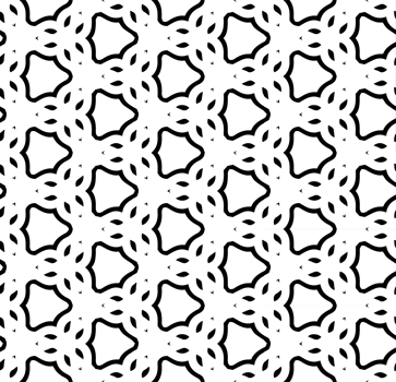Black seamless abstract pattern. Overlay for background and backdrop. Ornamental design. PNG graphic illustration with transparent background.