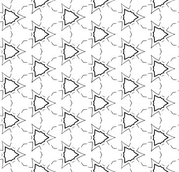 Black seamless abstract pattern. Overlay for background and backdrop. Ornamental design. PNG graphic illustration with transparent background.