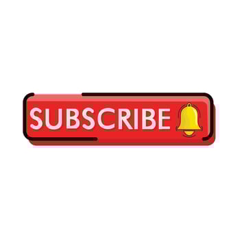 illustration of subscribe vector