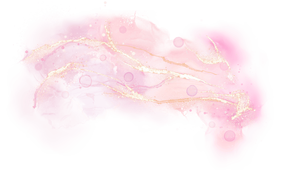 Abstract Pink alcohol ink modern art background with gold glitter png