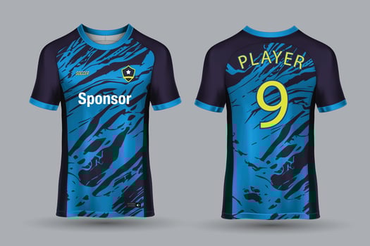 vector soccer jersey template sport t shirt design