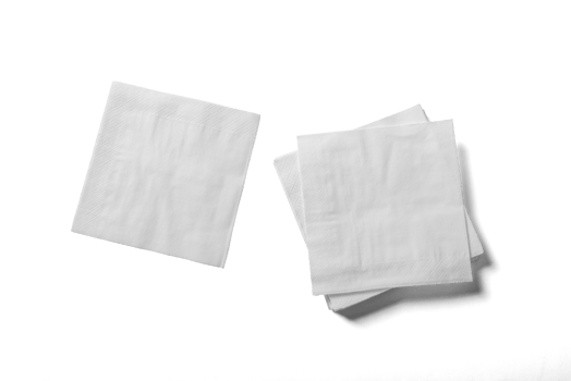 Paper Napkin Stack Mockup png