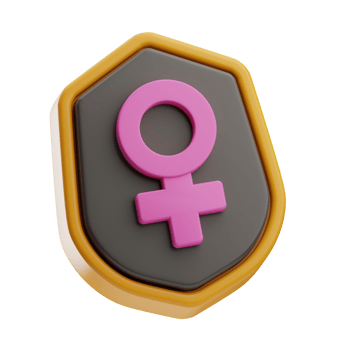 Activism Object Shield 3D Illustration png