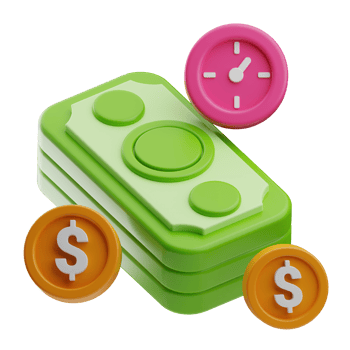 Contactless Pay Object Real Time Transfer 3D Illustration png