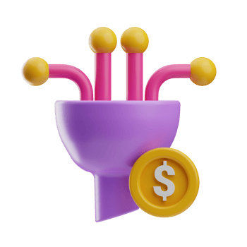 E-Commerce and Shopping Object Sales 3D Illustration png