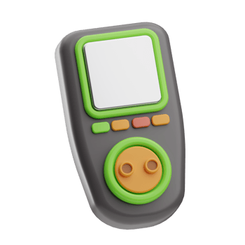 Electrical Tools Object Power Meter 3D Illustration png