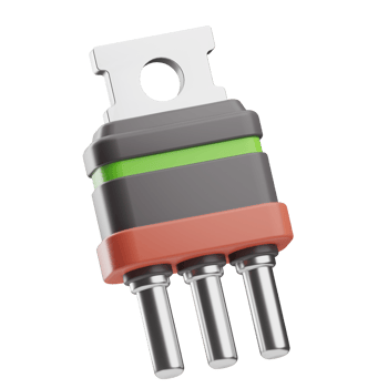 Electrical Tools Object Transistor 3D Illustration png