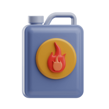 Engineering Object Fuel 3D Illustration png