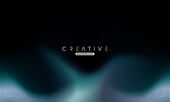 Abstract liquid gradient Background. Black, Green and White Fluid Color Gradient. Design Template For ads, Banner, Poster, Cover, Web, Brochure, Wallpaper, and flyer. Vector. vector