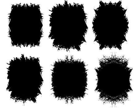 brush template brush stroke circle brush graphic set, black ink circle set of grunge elements  vintage shapes on circle brush stroke grunge circles set of brush stroke vector set bundle