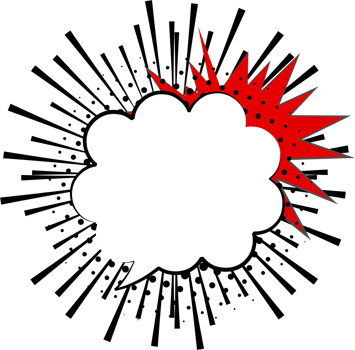 Black and white Pop art polka dots halftone speech bubble balloon icon sticker memo keyword planner text box banner, flat png transparent element design