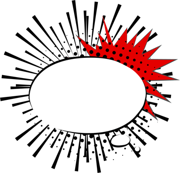 Black and white Pop art polka dots halftone speech bubble balloon icon sticker memo keyword planner text box banner, flat png transparent element design