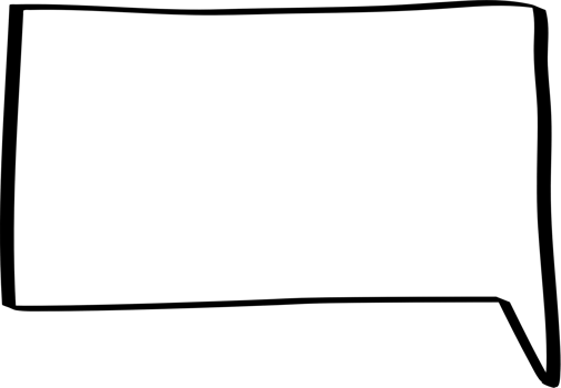 Black and white speech bubble balloon, icon sticker memo keyword planner text box banner, flat png transparent element design