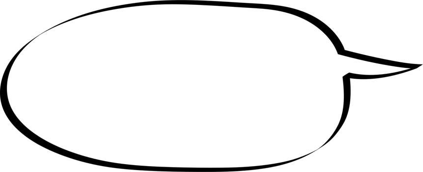 Black and white speech bubble balloon, icon sticker memo keyword planner text box banner, flat png transparent element design