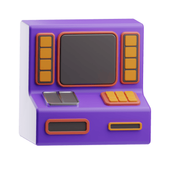 Safe Payment Object Atm 3D Illustration png
