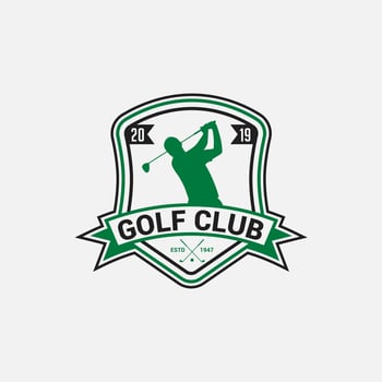 Golf Logo Badge and Sticker vector
