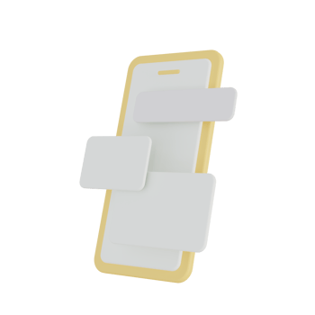 3D Smartphone with frame png