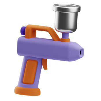 Car Wash Object Spray 3D Illustration png