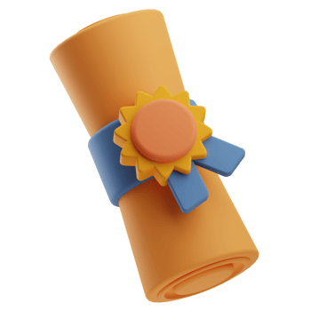 Curriculum Vitae Object Diploma 3D Illustration png
