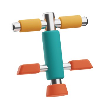Daycare Object Pogo Stick 3D Illustration png