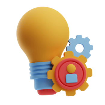 Mentoring and Training Object Exchange Ideas 3D Illustration png