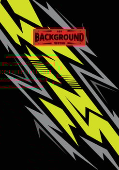 Abstract black gray geometric lines background. Car sticker wrap design, jersey background, racing sublimation texture vector