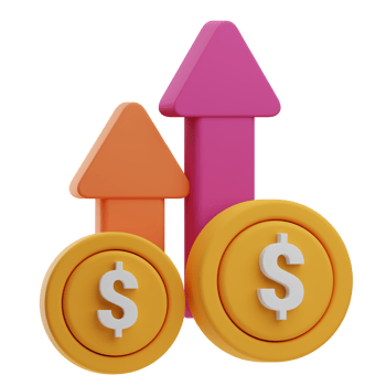 Recruitment Object Salary 3D Illustration png