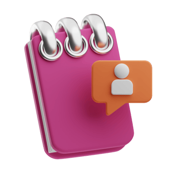 Recruitment Object Screen 3D Illustration png
