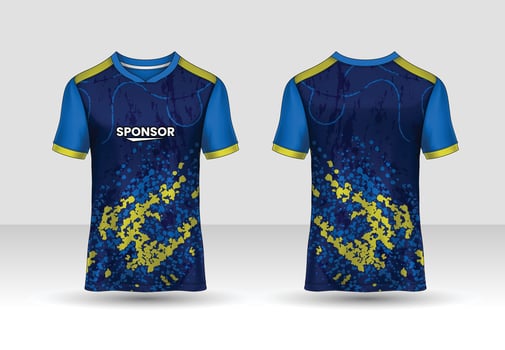 Soccer Sport , Esport Gaming T Shirt Jersey template. mock up uniform . Vector Illustration design