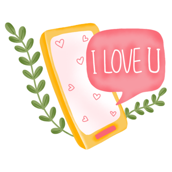 valentine love message png
