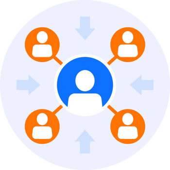 influencer marketing modern icon clipart illustration png