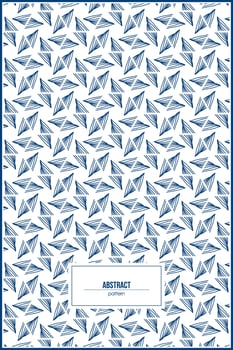 unique pattern of multiple abstract horns vector