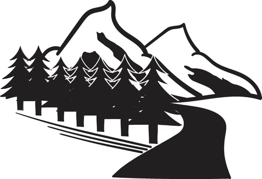 Mountain Logo template design vector illustration