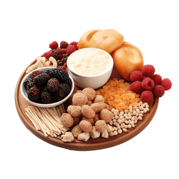 AI generated Breakfast food png isolated on transparent background