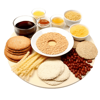 AI generated Breakfast food png isolated on transparent background