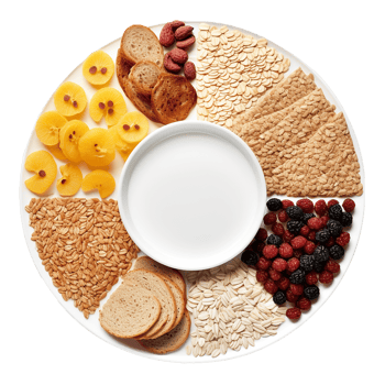 AI generated Breakfast food png isolated on transparent background