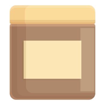 Man cream jar icon cartoon vector. Cleansing infection vector
