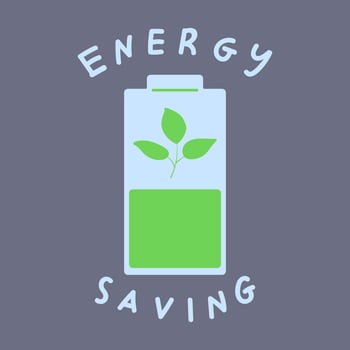 Battery Saving, Ecology and Sustainability Vector Icon for Better Environmental Earth