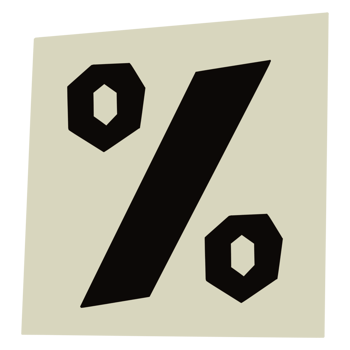 paper style ransom note symbol png