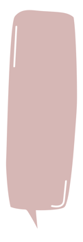 Colorful pastel pink color speech bubble balloon, icon sticker memo keyword planner text box banner, flat png transparent element design
