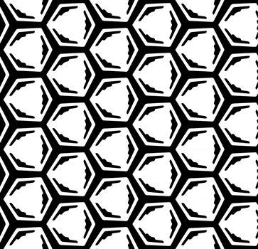 Black seamless abstract pattern. Overlay for background and backdrop. Ornamental design. PNG graphic illustration with transparent background.