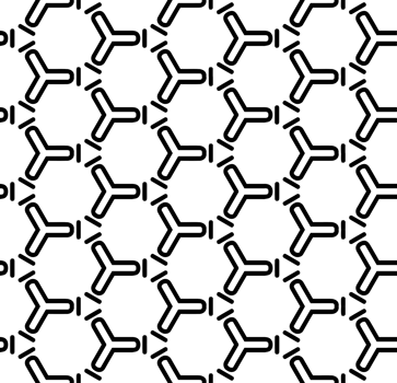 Black seamless abstract pattern. Overlay for background and backdrop. Ornamental design. PNG graphic illustration with transparent background.