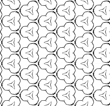 Black seamless abstract pattern. Overlay for background and backdrop. Ornamental design. PNG graphic illustration with transparent background.