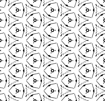 Black seamless abstract pattern. Overlay for background and backdrop. Ornamental design. PNG graphic illustration with transparent background.