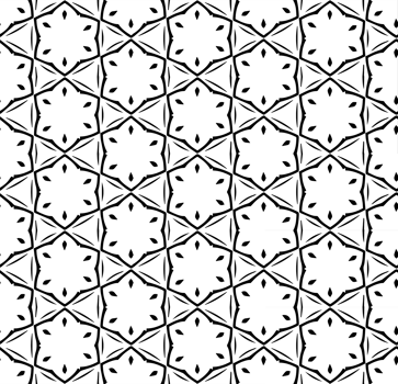 Black seamless abstract pattern. Overlay for background and backdrop. Ornamental design. PNG graphic illustration with transparent background.