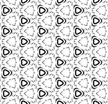 Black seamless abstract pattern. Overlay for background and backdrop. Ornamental design. PNG graphic illustration with transparent background.
