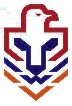 Armenian logo lion eagle vector