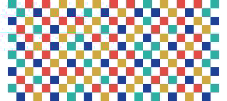 pixel colorful squares cube pattern design background vector