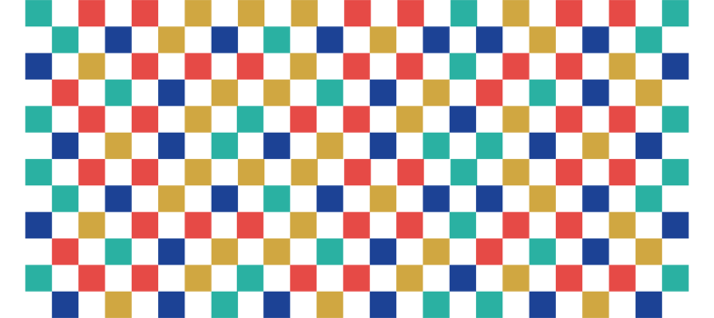 pixel colorful squares cube pattern design transparent background png